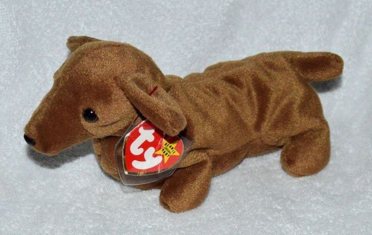 weiner dog beanie babyy